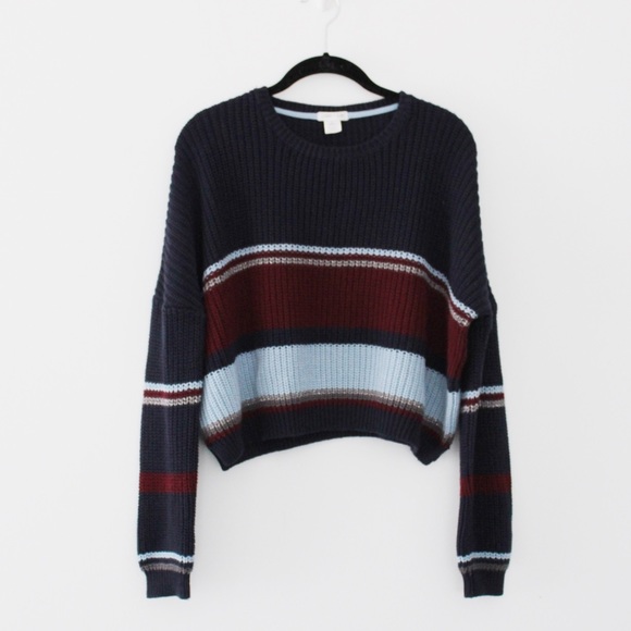 Clover + Scout Sweaters - Clover + Scout Cropped Sweater